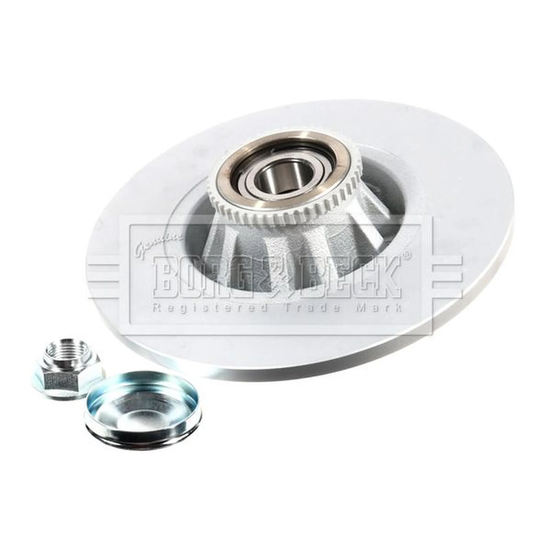 Borg & Beck 2 x Solid Rear Brake Discs BBD5813S-x2