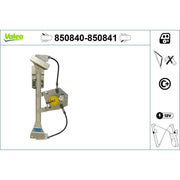 Valeo Electric Window Regulator Lifter Right Rear 850841