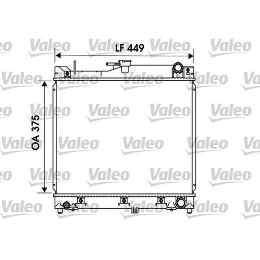 Valeo Engine Radiator 734170