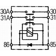Hella Battery Master Switch 6EK 008 776-001