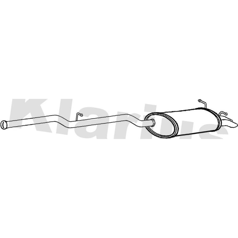 Klarius Box With Tail Pipe Rear MZ561V
