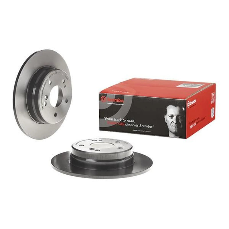 Brembo 2 x Solid Rear Brake Discs 08.5178.31-x2