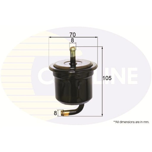 Comline Fuel Filter Element EFF051