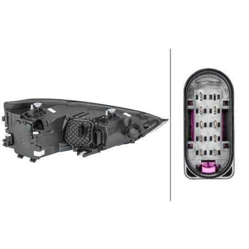Hella Headlight Headlamp H7 Left 1LG 354 838-031