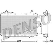Denso Engine Radiator fits Honda Civic VIII 2005-2011 1.4