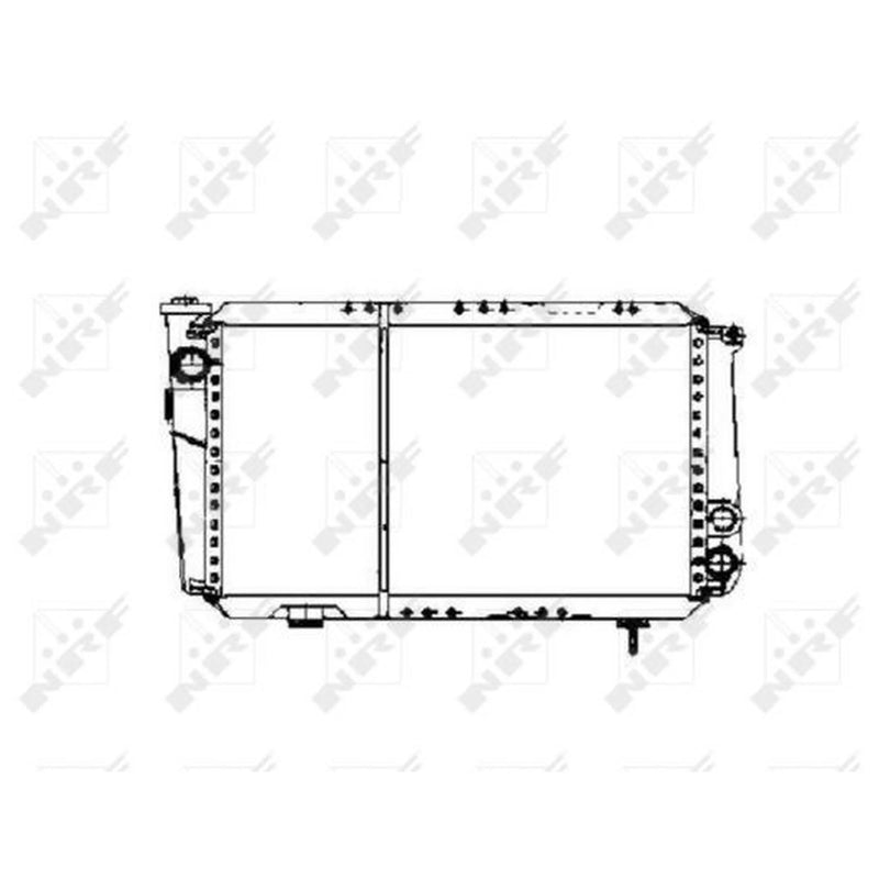 NRF Engine Radiator 507343