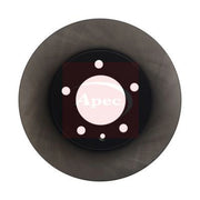 Apec 2 x Solid Rear Brake Discs DSK2163-x2