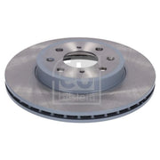 Febi 2 x Vented Front Brake Discs 188760-x2