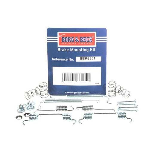 Borg & Beck Brake Shoe Accessory Kit Rear BBK6351