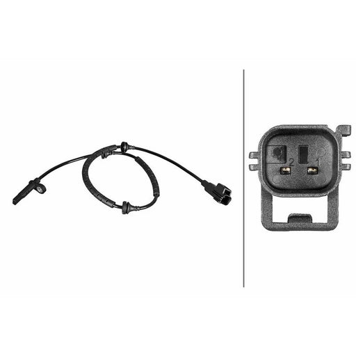 Hella ABS Wheel Speed Sensor Rear 6PU 358 216-411