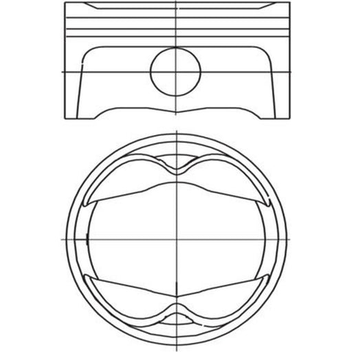 Mahle Piston Cylinder Bore = 96mm 503 PI 00102 002