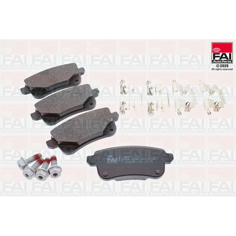 FAI Rear Brake Pad Set BP373