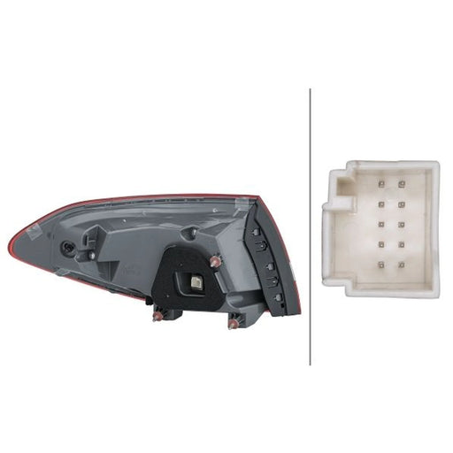 Hella Tail Light / Lamp LED Right 2SD 354 875-241