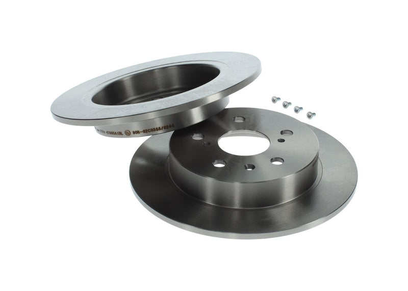 Bosch 2 x Solid 278mm Brake Disc 0986479047