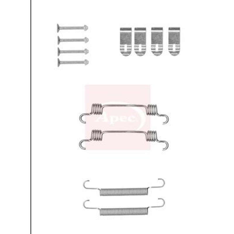 Apec Parking Brake Shoe Accessory Kit Rear KIT2134