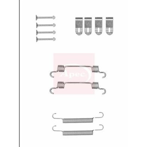 Apec Parking Brake Shoe Accessory Kit Rear KIT2134