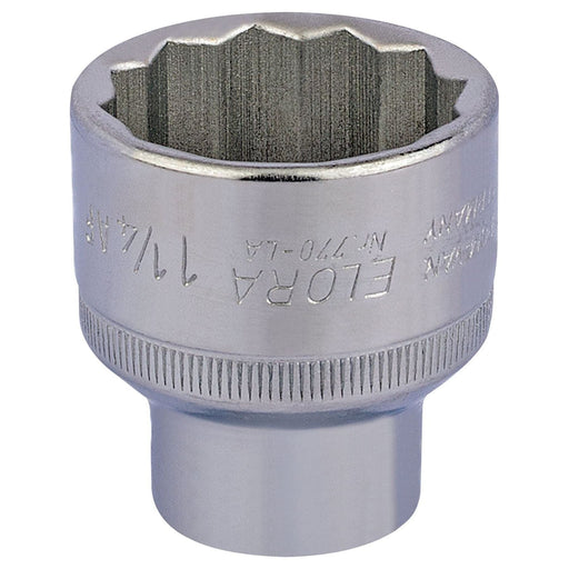 Draper Elora Bi-Hexagon Socket, 1/2" Sq. Dr., 1.1/4" 24517 Draper  - Town Parts