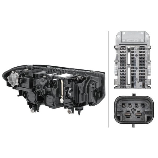 Hella Headlight Headlamp LED Left 1LX 015 450-431