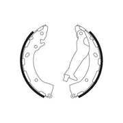 Textar Brake Shoe Set Axle Kit 91072600