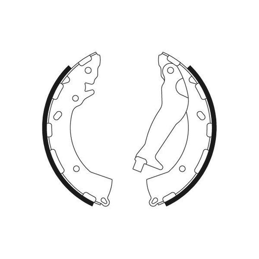 Textar Brake Shoe Set Axle Kit 91072600