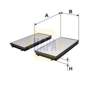 NAPA Cabin Air Filter (Pollen Filter) NFC4300
