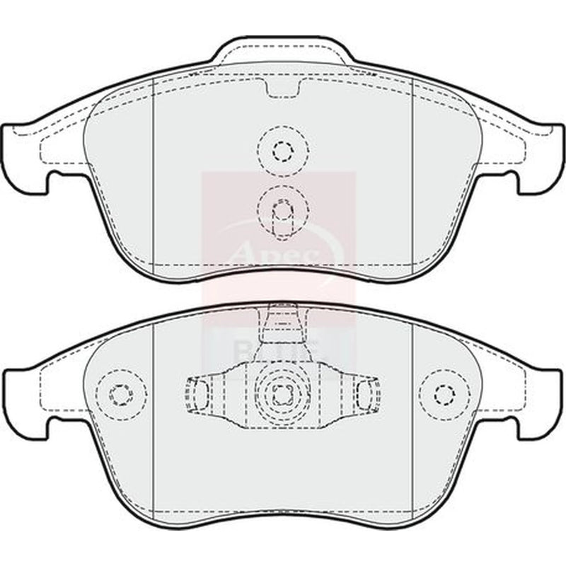 Apec Front Brake Pad Set PD3241