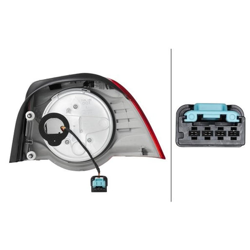 Hella Tail Light / Lamp LED Left 2VA 009 246-091