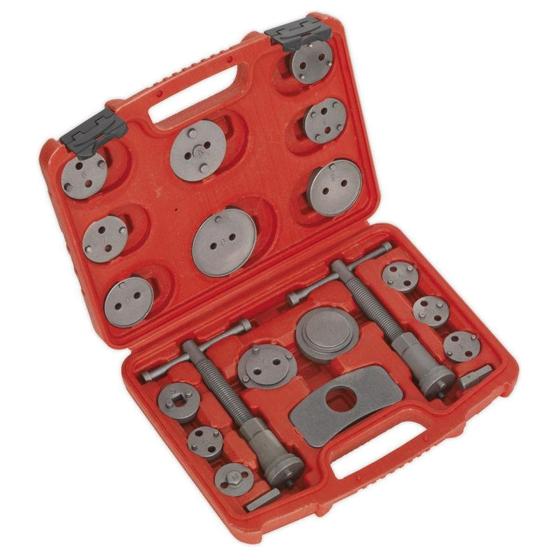 Sealey Brake Piston Wind-Back Tool Kit 21pc VS0282 Sealey  - Town Parts