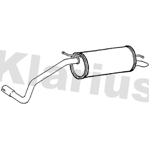 Klarius Box With Tail Pipe Rear SK51Q