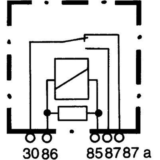 Hella Main Power Relay 4RD 933 319-001