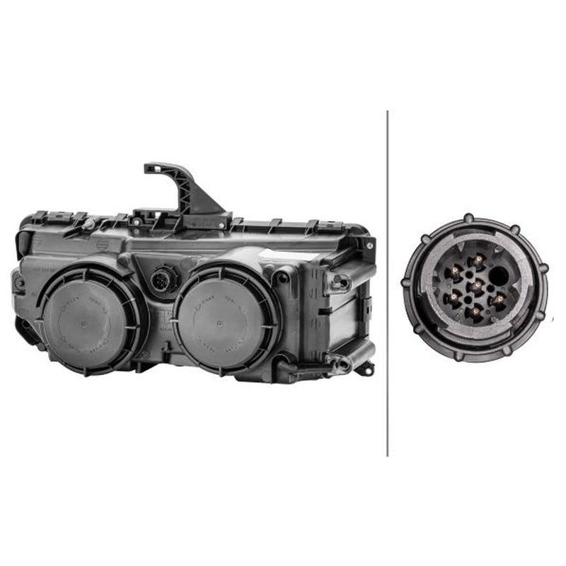 Hella Headlight Headlamp W5W Left 1DB 247 011-031