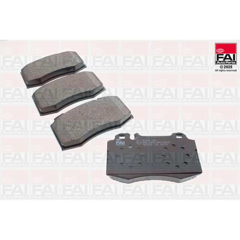 FAI Front Brake Pad Set BP646