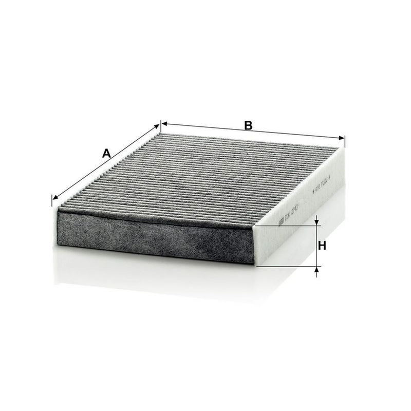 MANN-FILTER Cabin Air Filter (Pollen Filter) Driver's Side CUK 2743