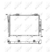 NRF Engine Radiator 51286