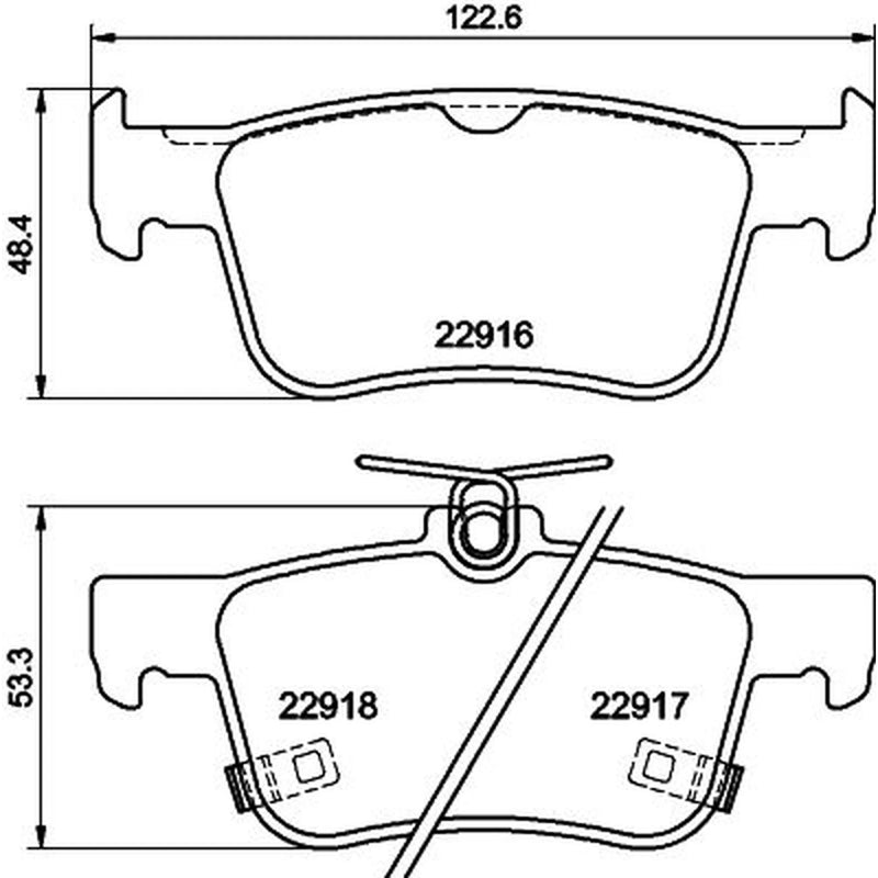Mintex Brake Pad Set MDB4276