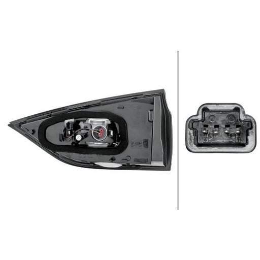 Hella Tail Light / Lamp W16W Left 2TZ 011 662-031