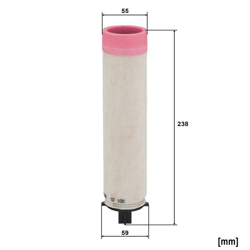 MANN-FILTER Secondary Engine Air Filter CF 100 OE N2083040037 80804842 80858392