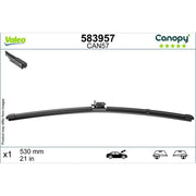 Valeo Passenger Side Wiper Blades 583957