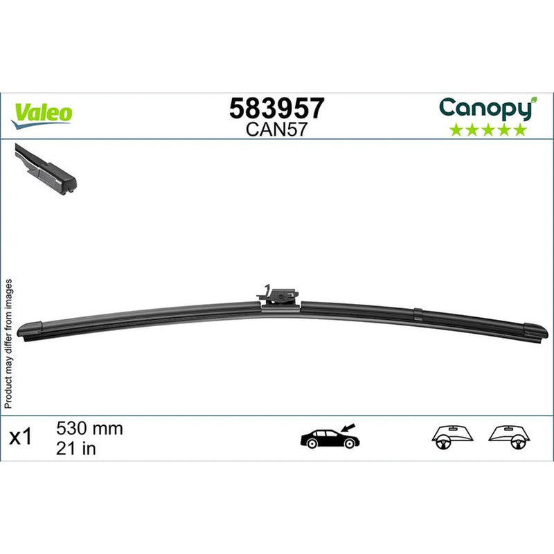 Valeo Passenger Side Wiper Blades 583957