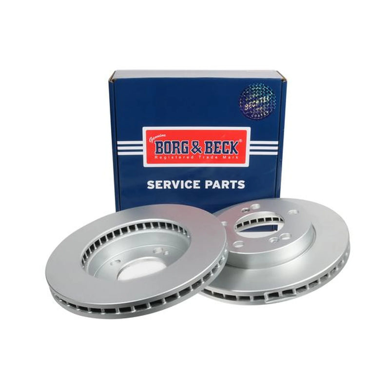 Borg & Beck 2 x Vented Front Brake Discs BBD4681-x2