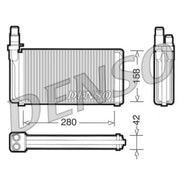 Denso Heater Matrix Core Heat Exchanger DRR09020