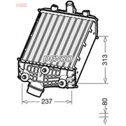 Denso Intercooler (Charge Air Cooler) fits Porsche 911 2013-2020 3.8