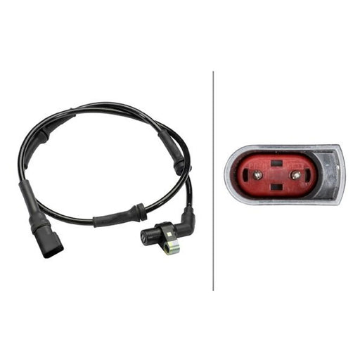 Hella ABS Wheel Speed Sensor Front 6PU 009 106-651