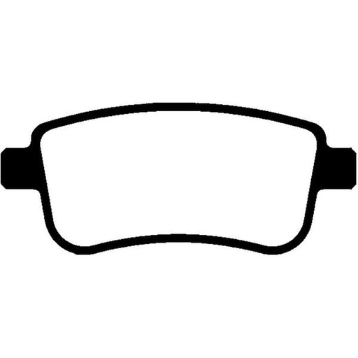 Abtex Rear Brake Pad Set PLU2058