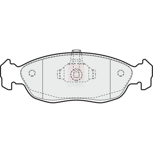 Apec Front Brake Pad Set PD3468