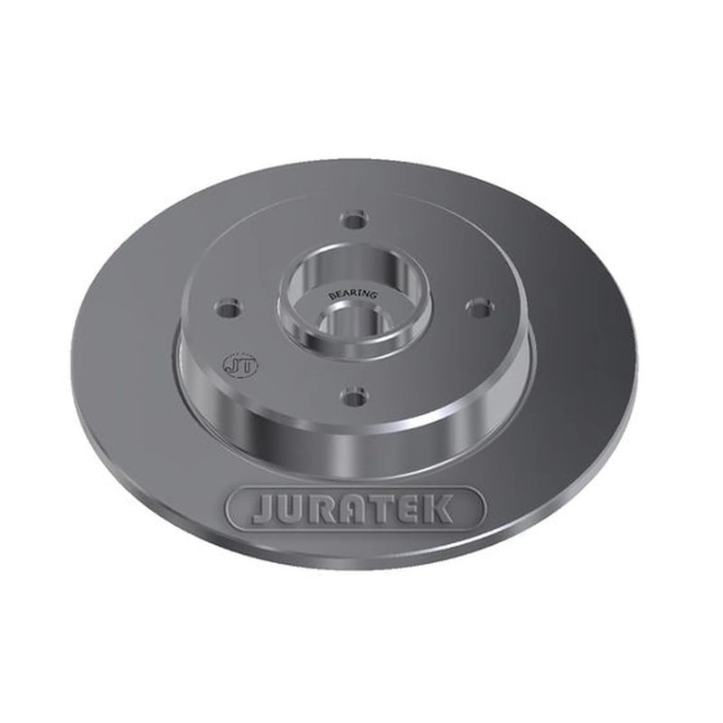 Juratek 2 x Solid Rear Brake Discs CIT163C-x2