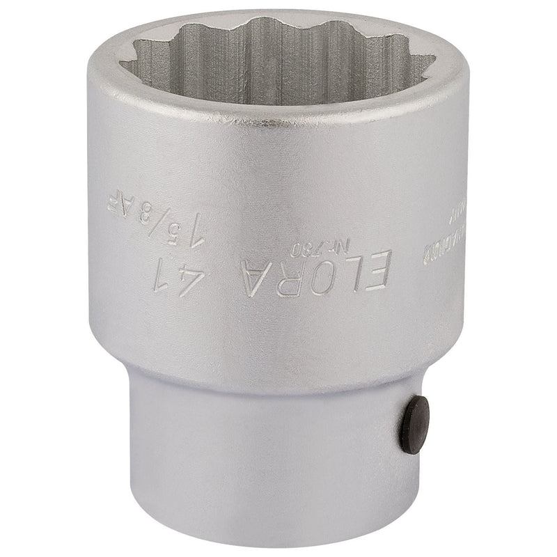 Draper Elora Bi-Hexagon Socket, 1" Sq. Dr., 41mm 67484 Draper  - Town Parts