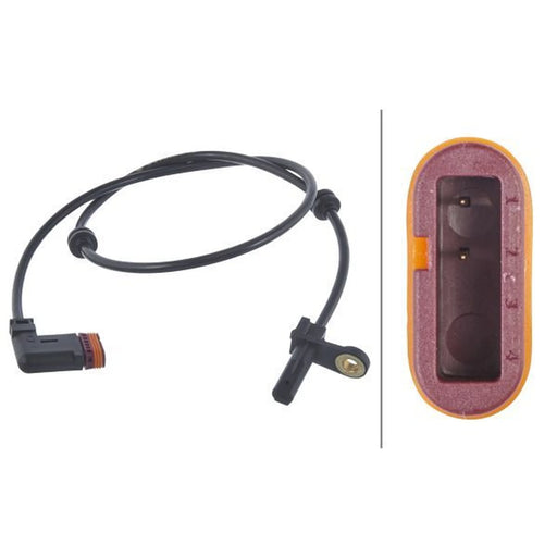 Hella ABS Wheel Speed Sensor Rear 6PU 012 039-671