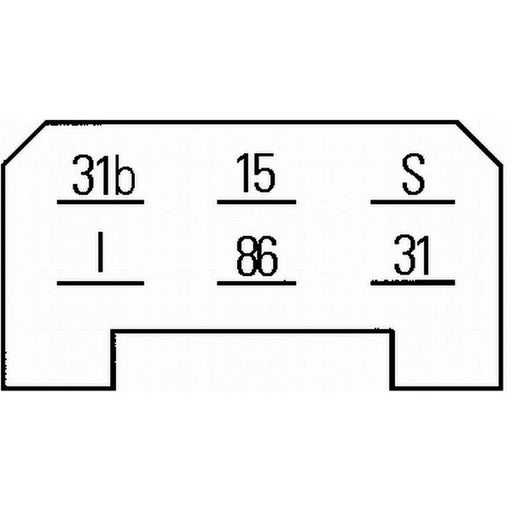 Hella Wiper Interval Relay 5WG 002 450-301