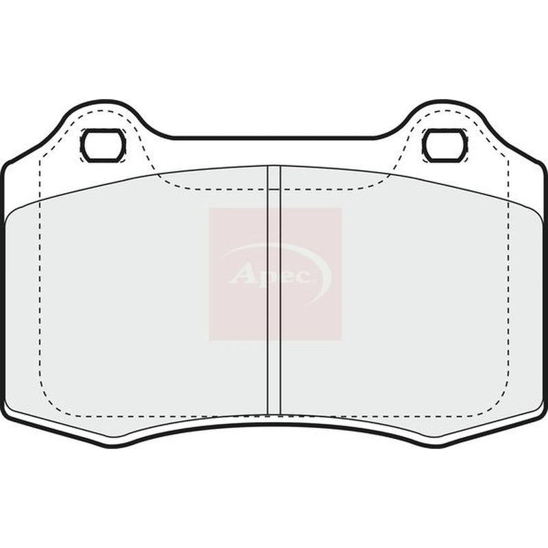 Apec Front Brake Pad Set PAD1271